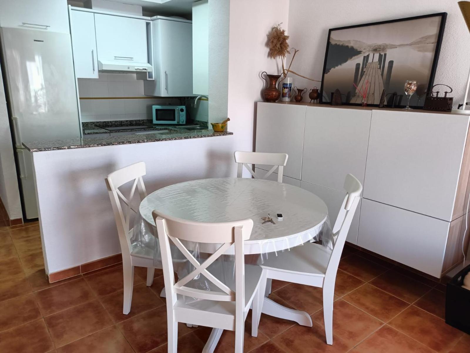 Precioso Apartamento Con Piscina Y Garage Palomares  Exteriör bild