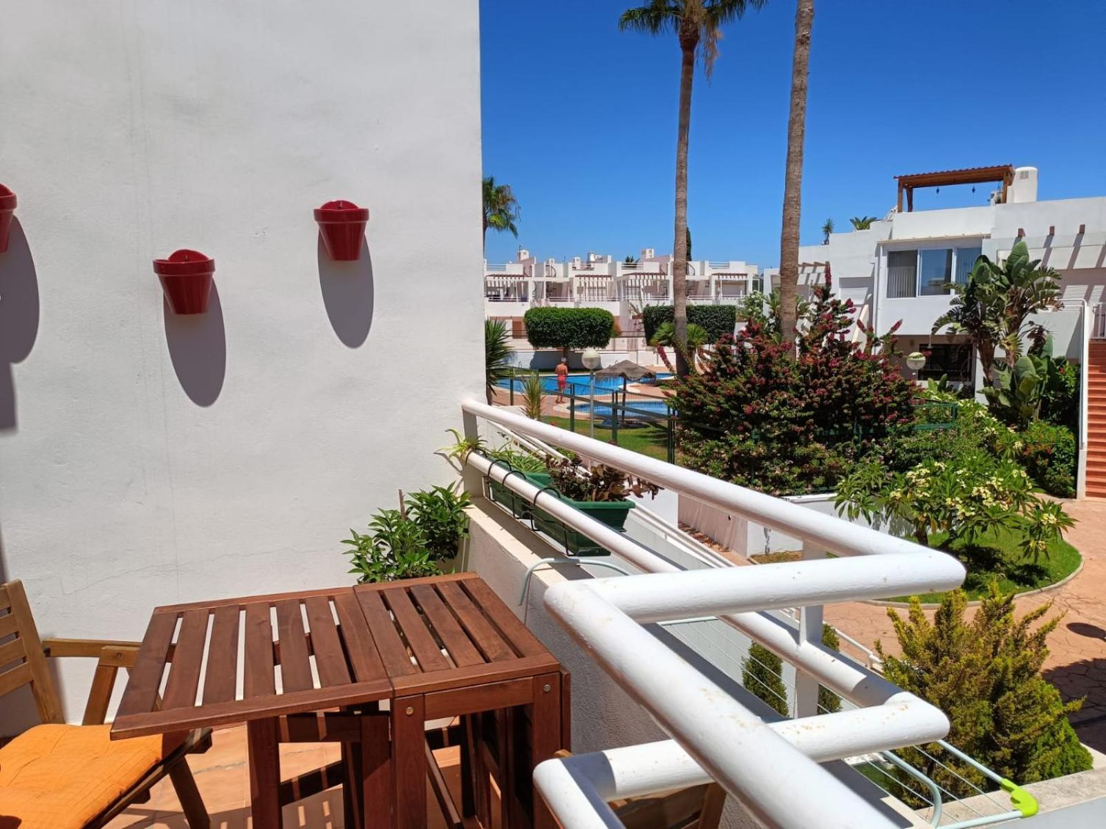 Precioso Apartamento Con Piscina Y Garage Palomares  Exteriör bild